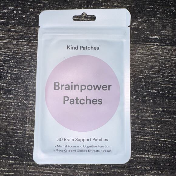 Kind Patches Brainpower 30 Patches Mental Focus and Cognitive Function - Picture 1 of 2